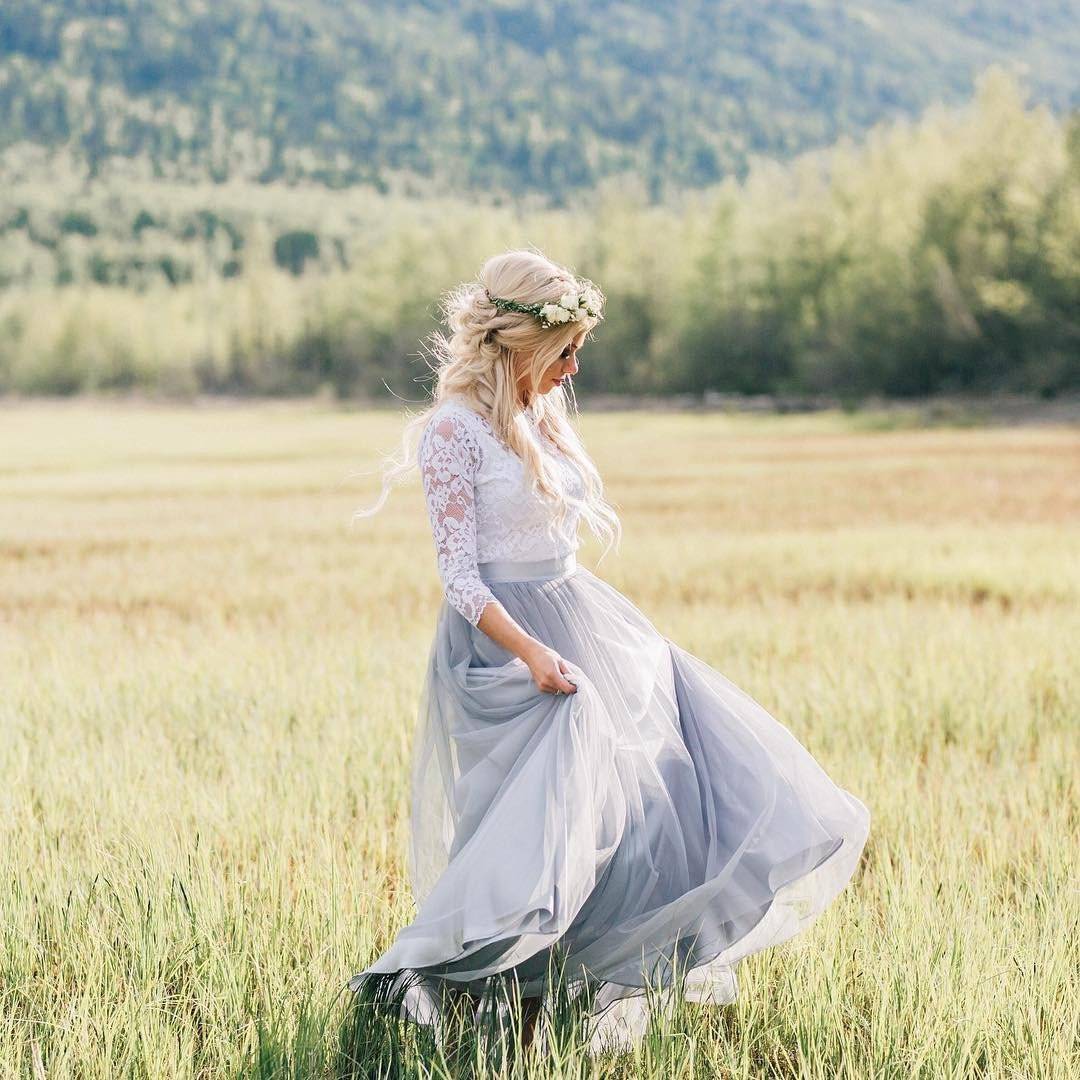 Fusta - FUSTA TULLE FIN MAXI (clos)