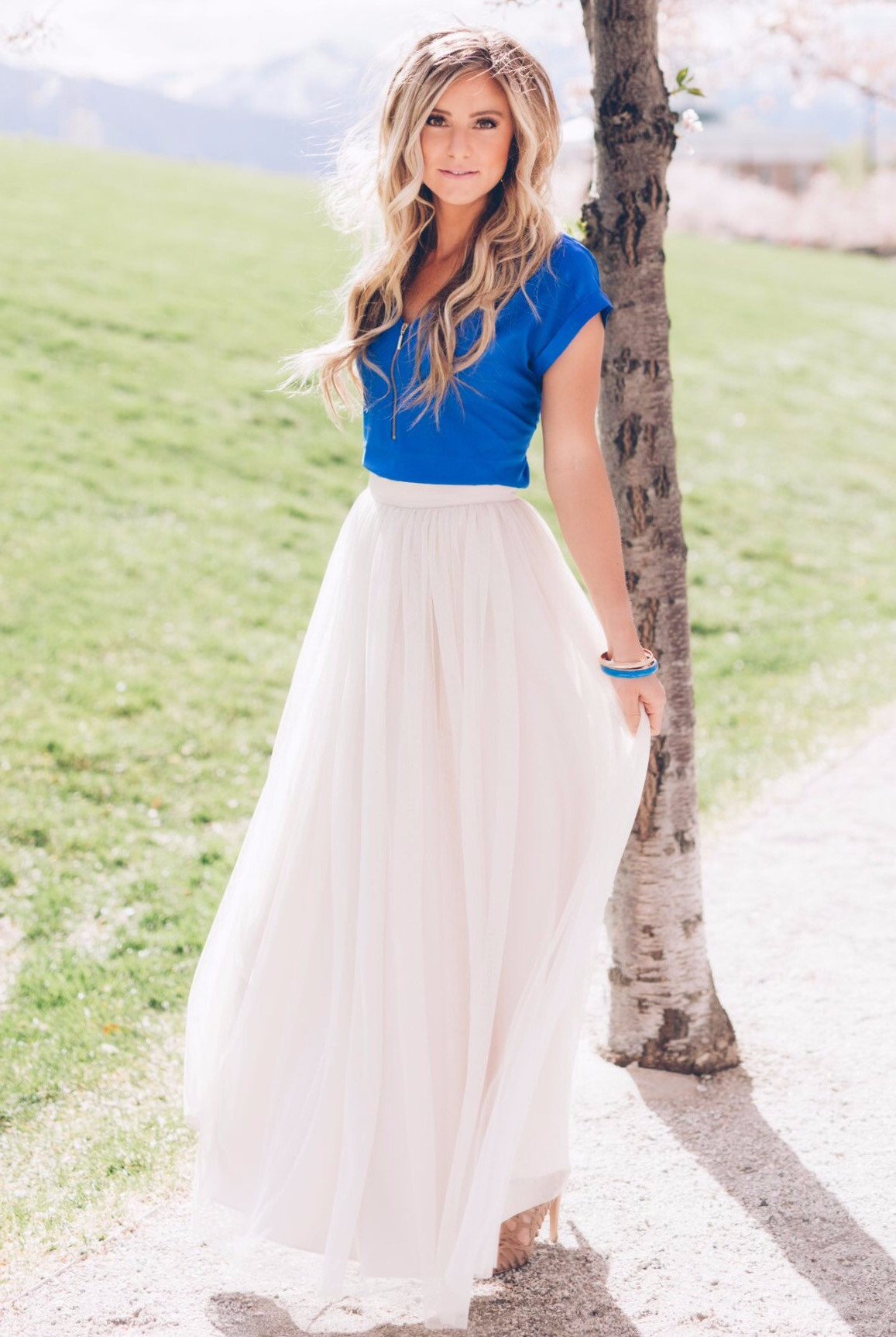 Fusta - FUSTA TULLE MAXI (clos)