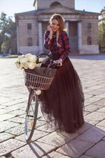 Fusta - FUSTA TULLE MAXI (clos)