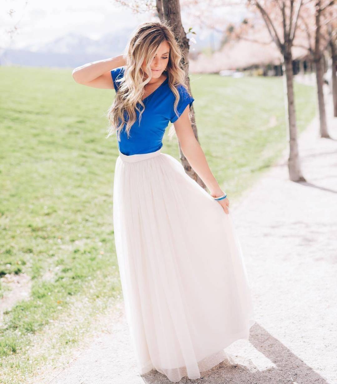 Fusta - FUSTA TULLE MAXI (clos)