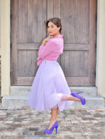 Fusta - FUSTA TULLE MOV LILA (clos)