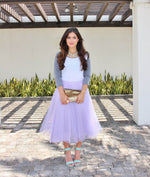 Fusta - FUSTA TULLE MOV LILA (clos)