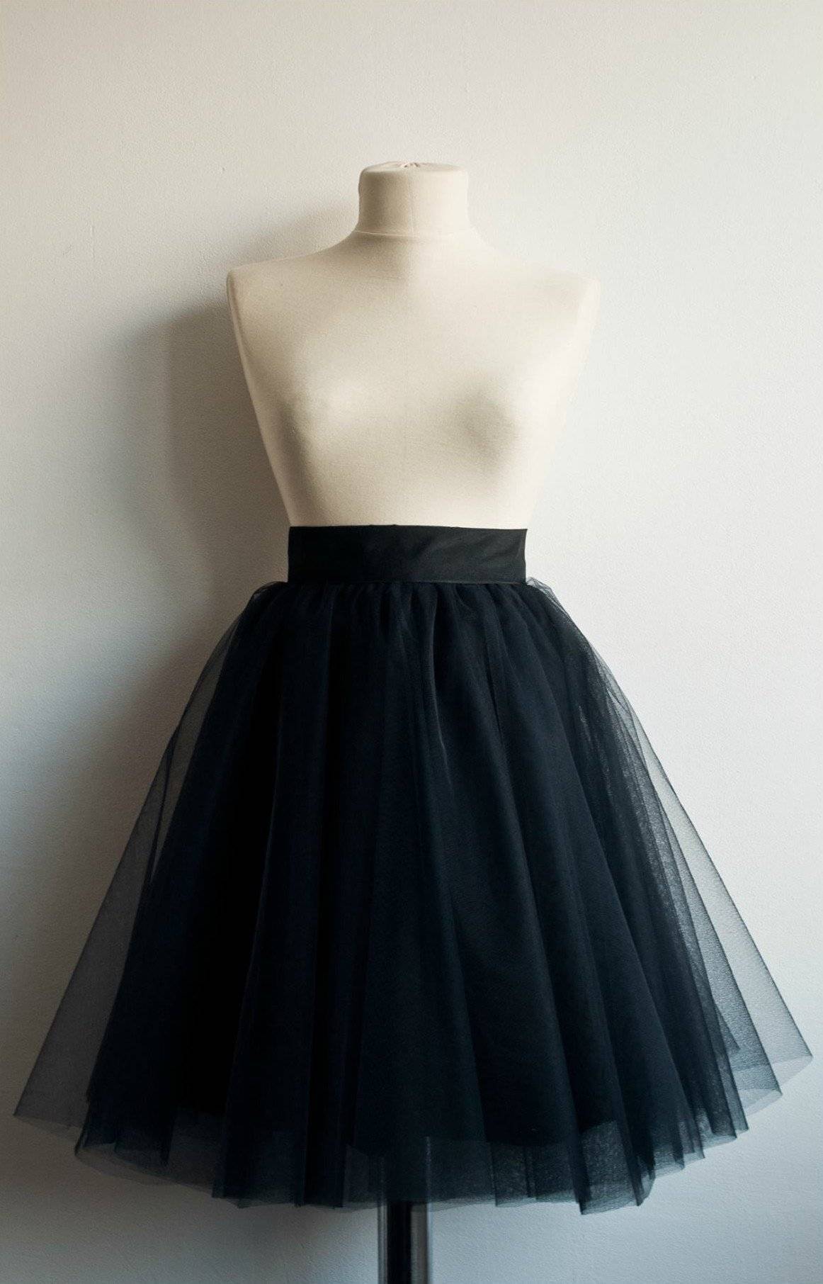 Fusta - FUSTA TULLE NEAGRA Eleganta