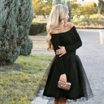 Fusta Tulle CLOS - (OFERTA) FUSTA TULLE NEAGRA - CLOS - 53 CM LUNGIME