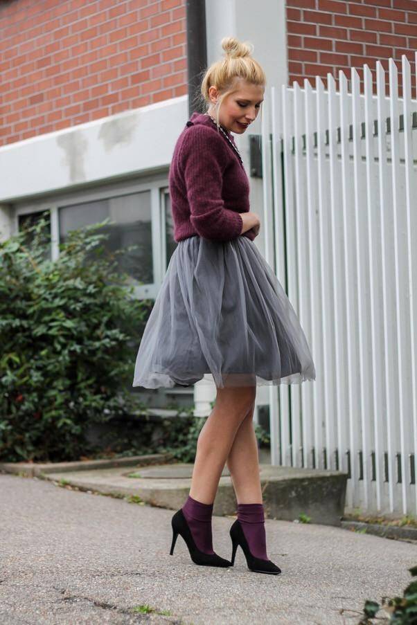 Fusta Tulle FIN - FUSTA TULLE GRI